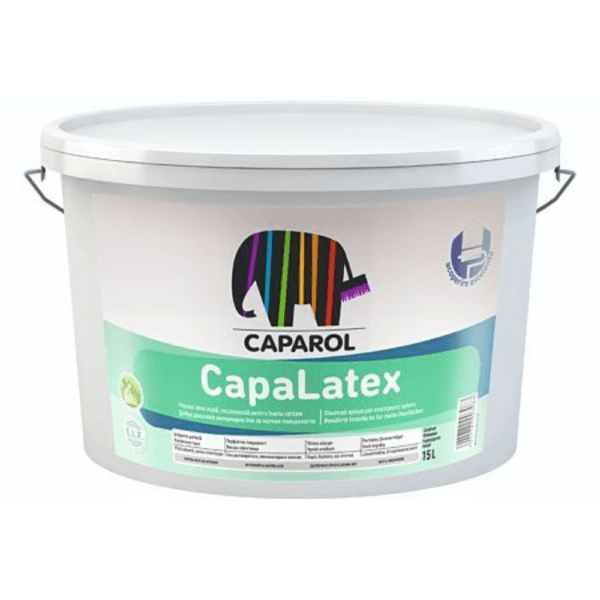 Vopsea lavabilă interior Caparol CapaLatex, alb, 15 l + cadou 2,5 l