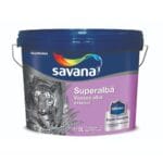 Vopsea superlavabilă exterior Savana Silicon, alb, 5 l