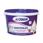 Vopsea superlavabilă interior Kober Zertifikat Plus, alb, 3 l