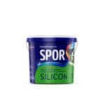 Vopsea ultralavabilă interior/exterior Spor Silicon, alb, 8,5 l