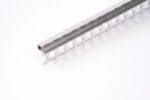 Coltar exterior patrat W326 12 x 12 mm pentru gresie si faianta, bara 2,5 m - detaliu tehnic