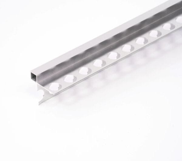Coltar exterior patrat W325 10 x 10 mm pentru gresie si faianta, bara 2,5 m